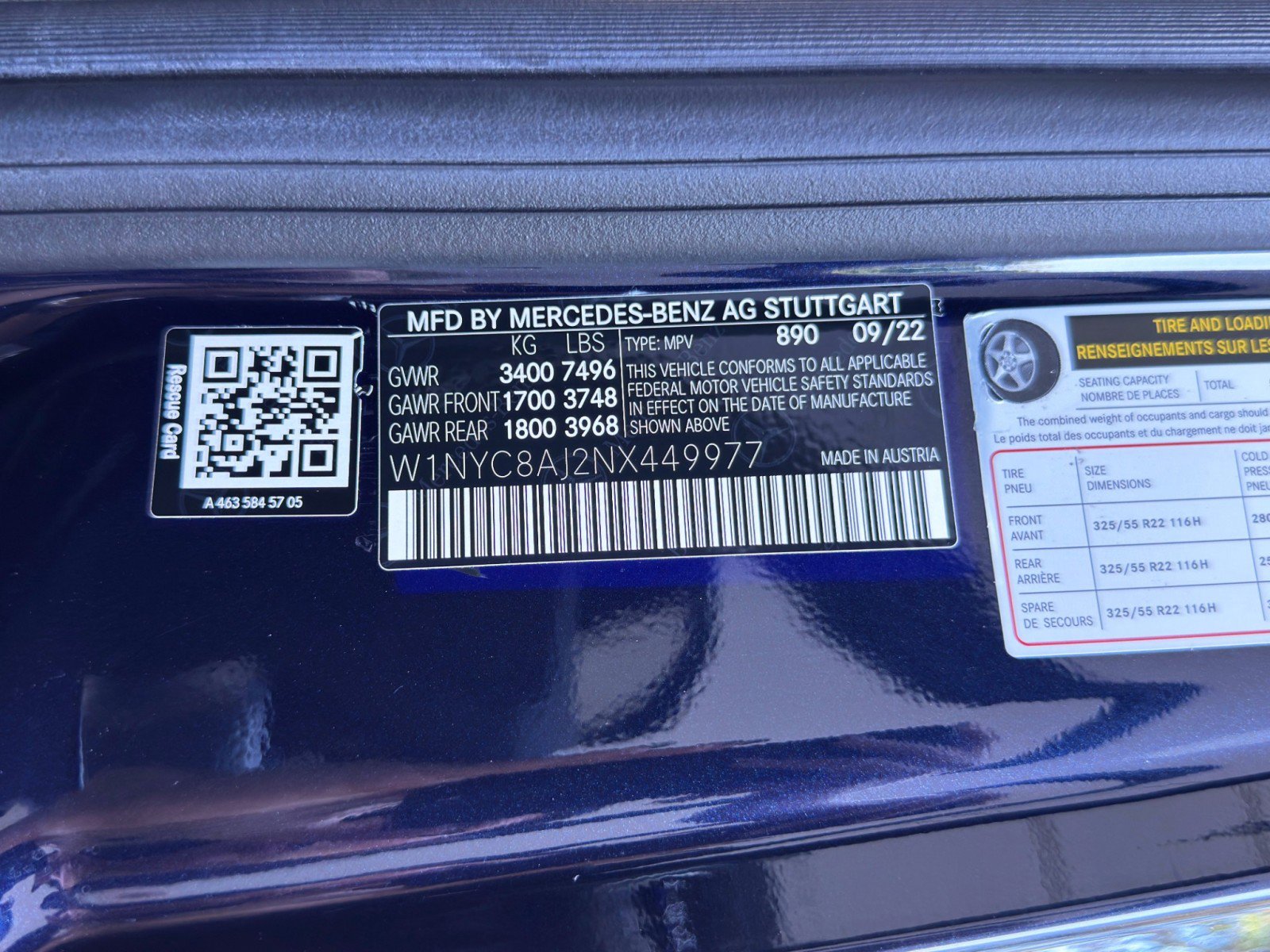 Used 2022 Mercedes-Benz G 63 AMG Squared w/ AMG Night Package image 55