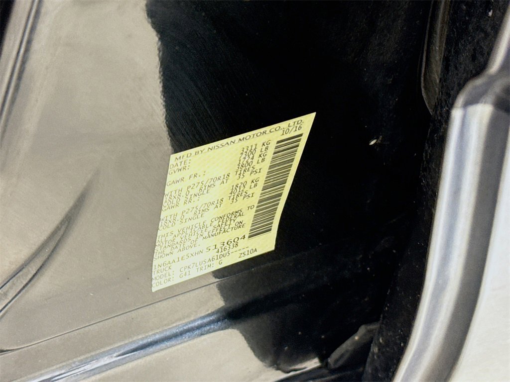 Used 2017 Nissan Titan PRO-4X image 35