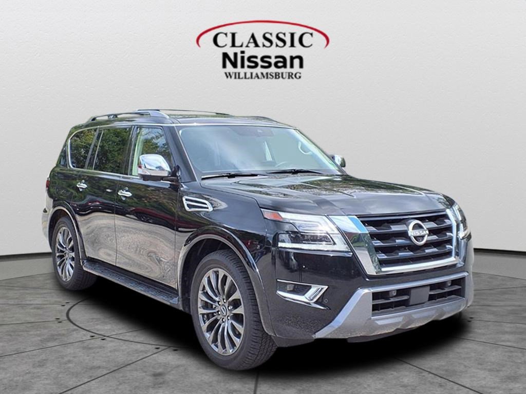 Used 2024 Nissan Armada Platinum w/ Captain's Chairs Package image 1