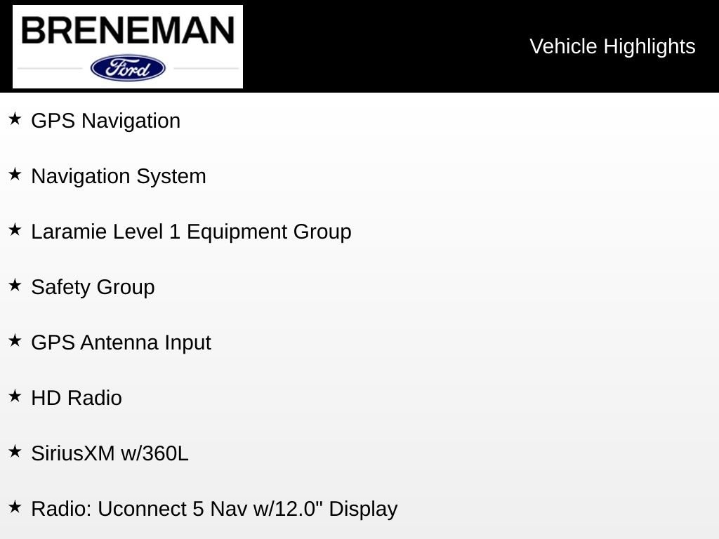 Used 2024 RAM 2500 Laramie w/ Safety Group AWD/4WD image 8