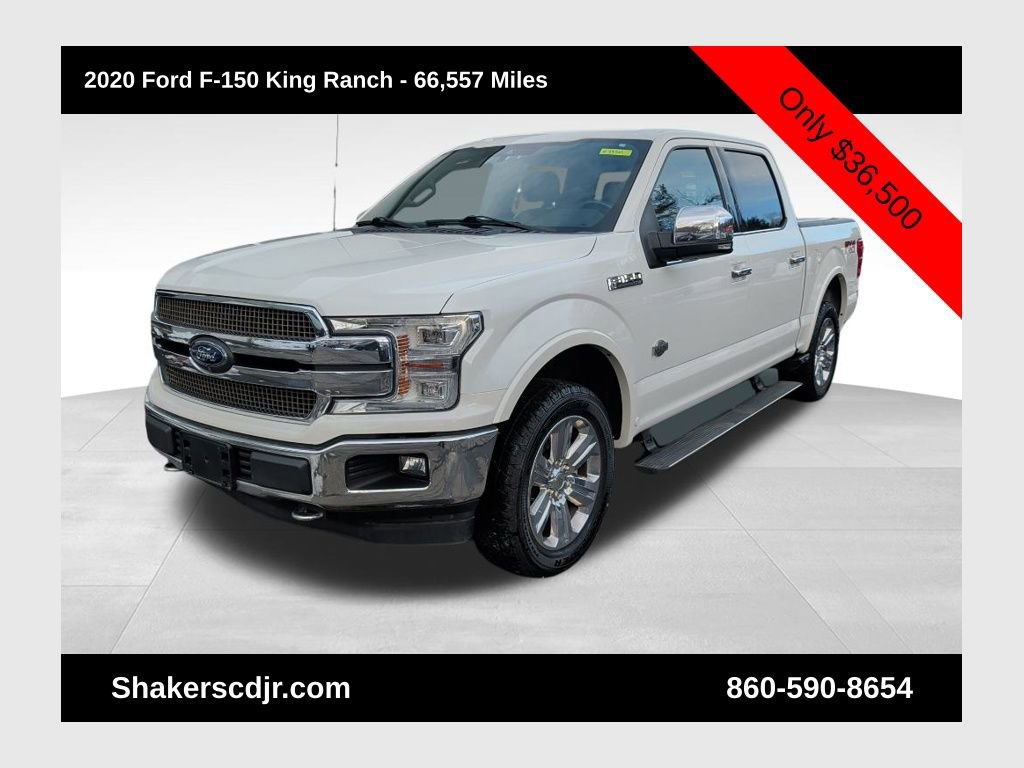 Used 2020 Ford F150 King Ranch w/ Equipment Group 601A Luxury image 1