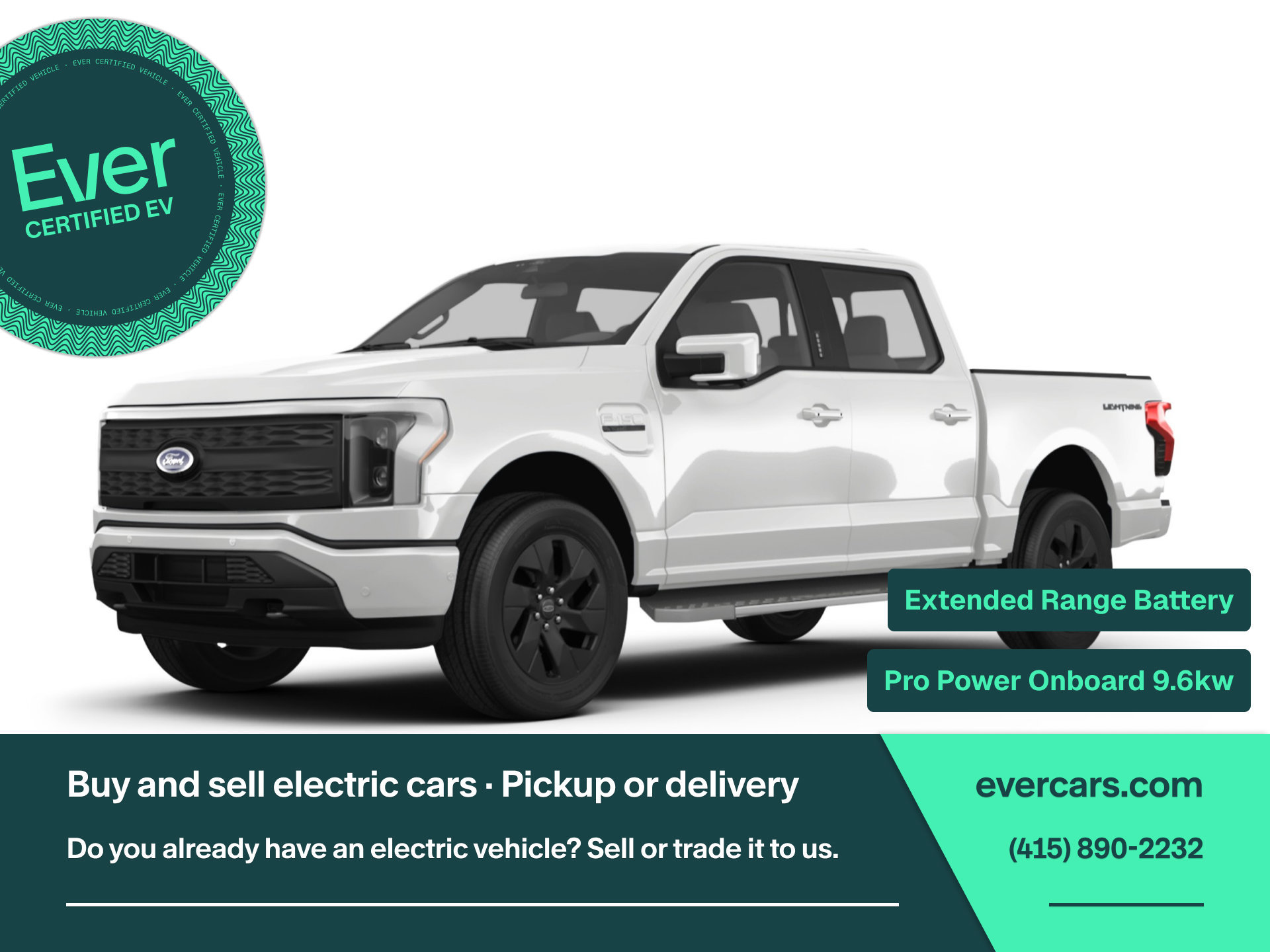 Used 2024 Ford F150 Lightning Flash w/ Max Trailer Tow Package