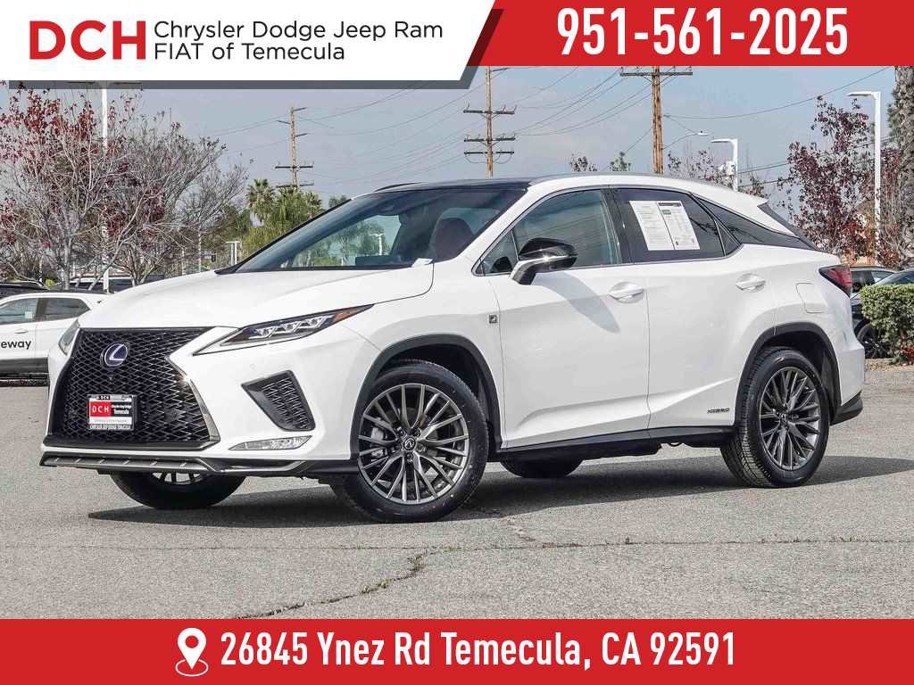Used 2021 Lexus RX 450h F Sport w/ Cold Weather Package (CT) image 1