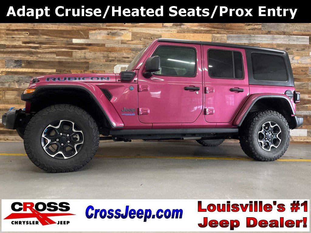 Used 2021 Jeep Wrangler Unlimited Rubicon 4xe w/ Cold Weather Group