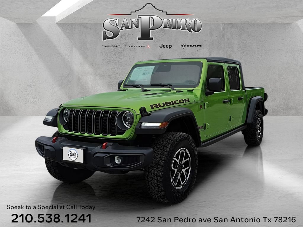 New 2026 Jeep Gladiator Rubicon w/ Steel Power Dome Hood Package