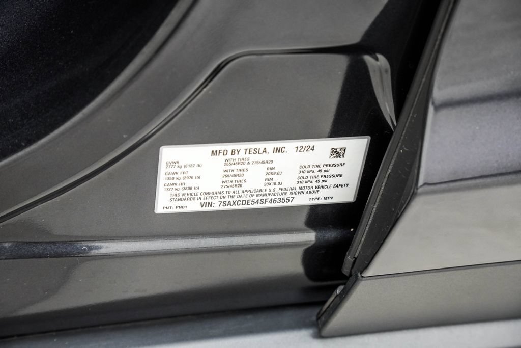 Used 2025 Tesla Model X AWD/4WD image 40