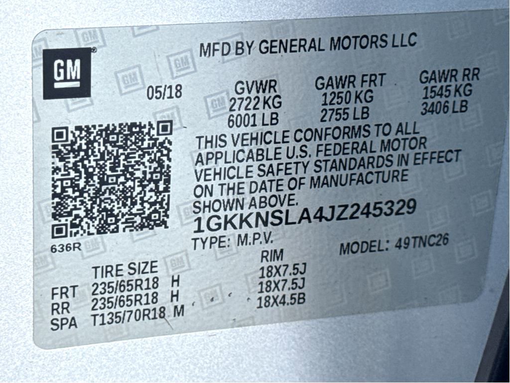 Used 2018 GMC Acadia SLE AWD/4WD image 26