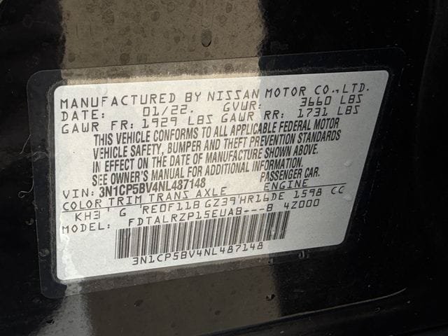 Used 2022 Nissan Kicks S FWD image 23