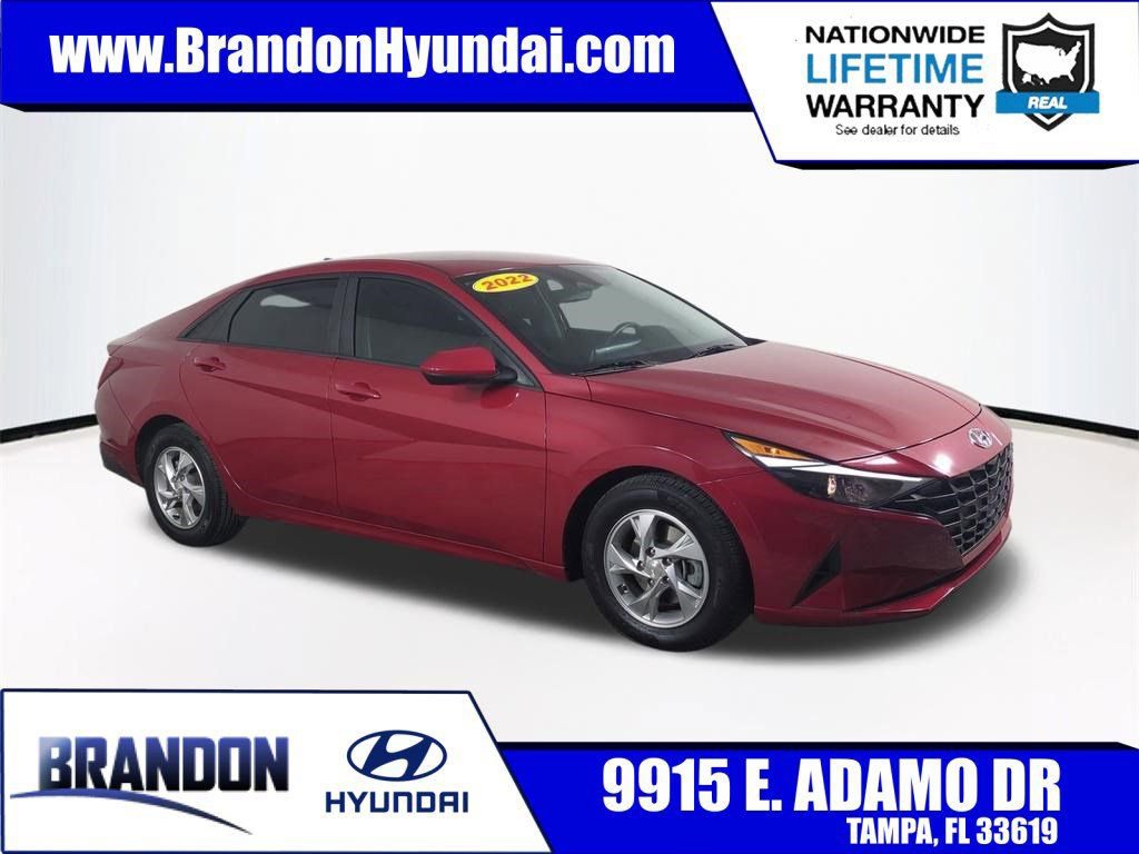 Certified 2022 Hyundai Elantra SE