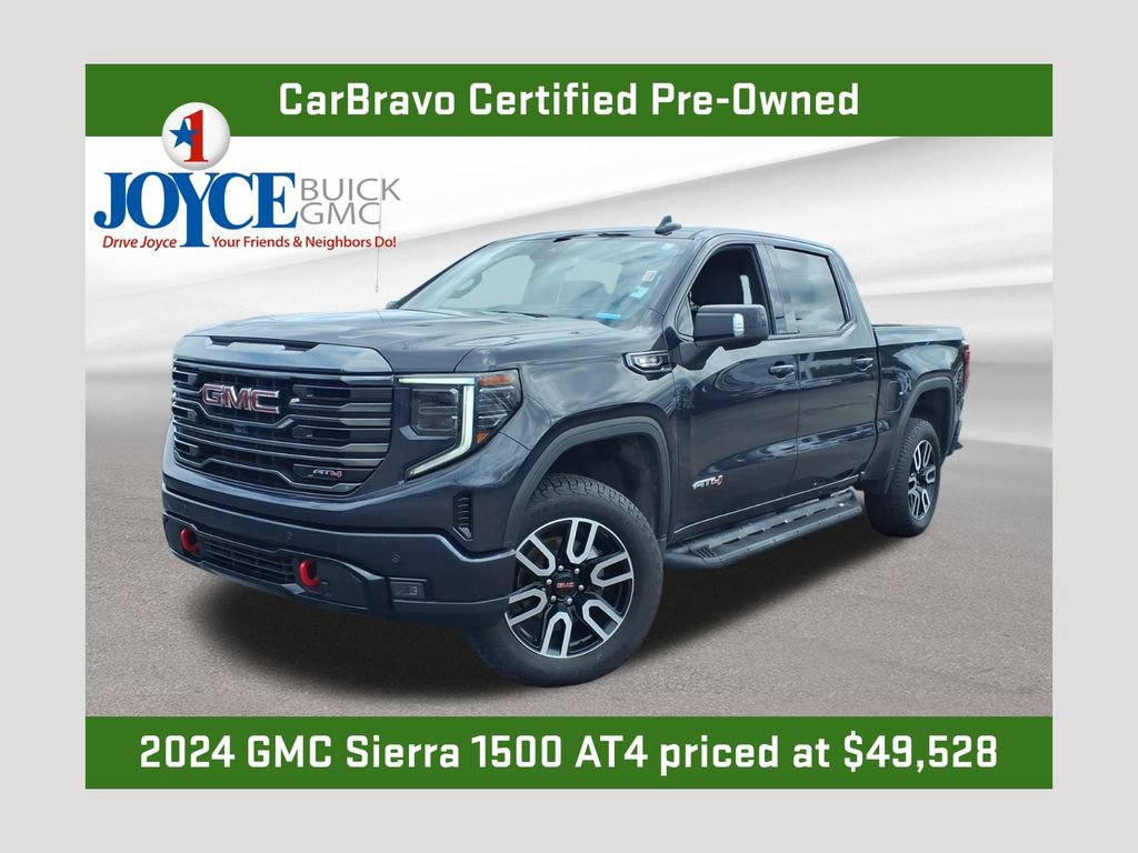 Certified 2024 GMC Sierra 1500 AT4 w/ Technology Package