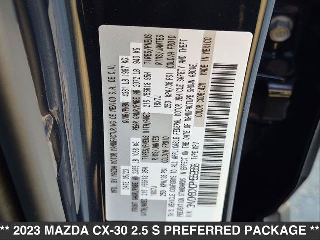 Certified 2023 MAZDA CX-30 AWD 2.5 S w/ Preferred Package image 23