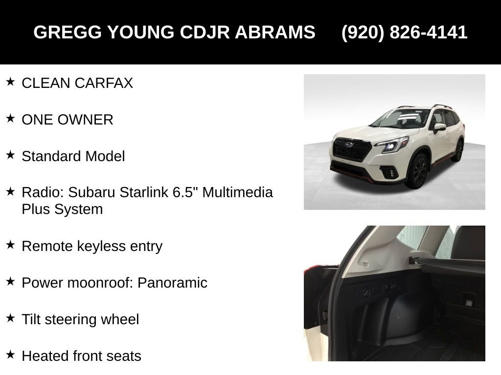 Used 2023 Subaru Forester Sport image 7