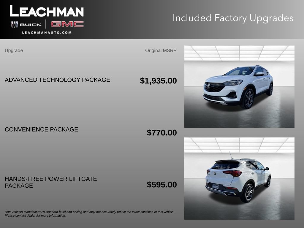 Certified 2022 Buick Encore GX Essence w/ Advanced Technology Package FWD image 11