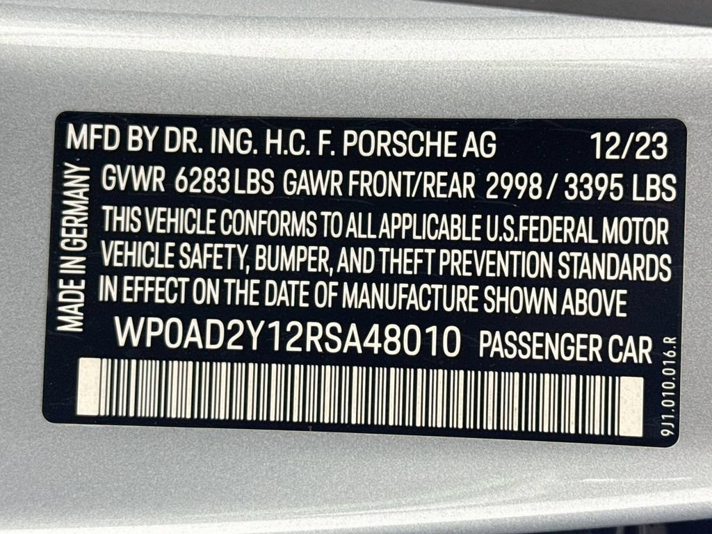 Certified 2024 Porsche Taycan GTS AWD/4WD image 34