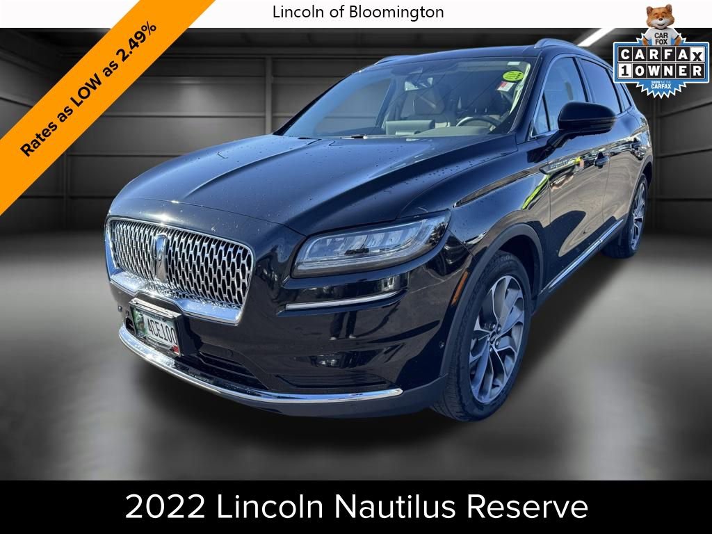 Certified 2022 Lincoln Nautilus Reserve w/ Equipment Group 201A