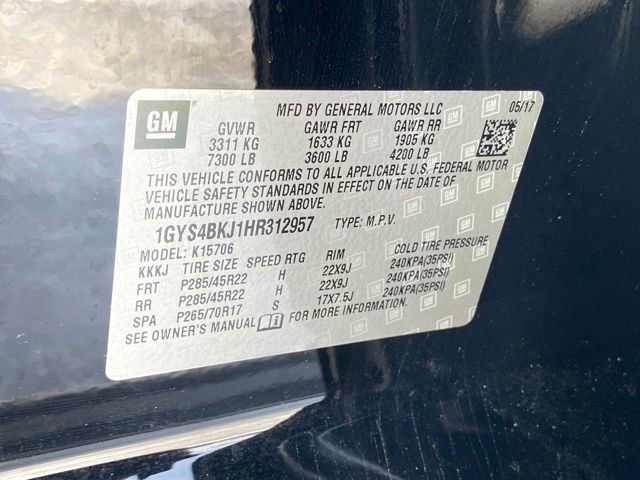 Certified 2017 Cadillac Escalade Luxury image 29