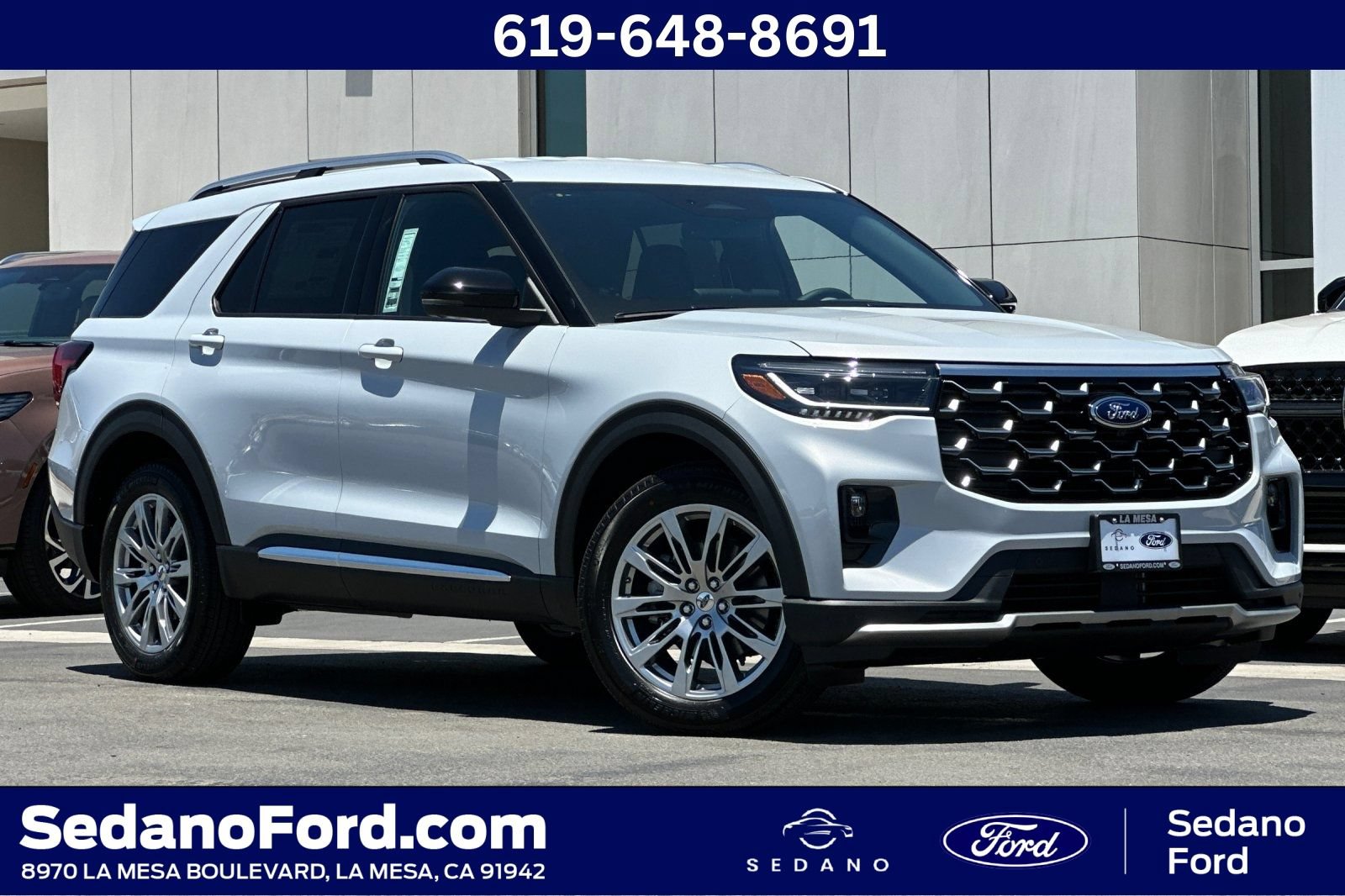 New 2026 Ford Explorer Platinum RWD image 1