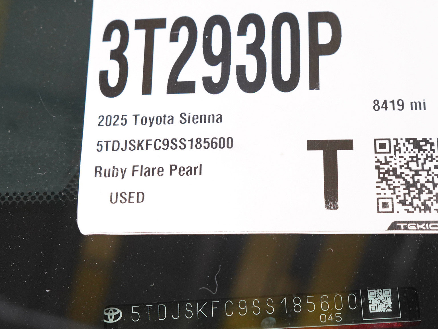 Used 2025 Toyota Sienna XLE w/ XLE Plus Package AWD/4WD image 32