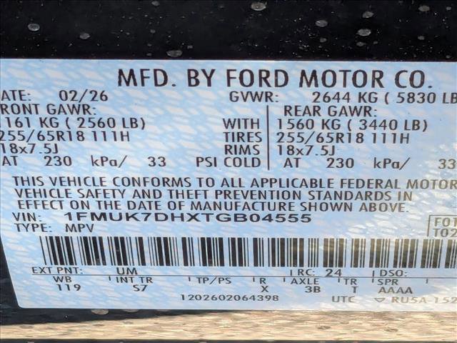 New 2026 Ford Explorer Active w/ Active Comfort Package RWD image 16
