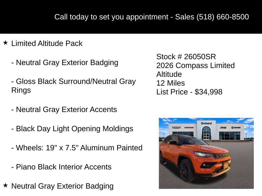 New 2026 Jeep Compass Limited AWD/4WD image 10