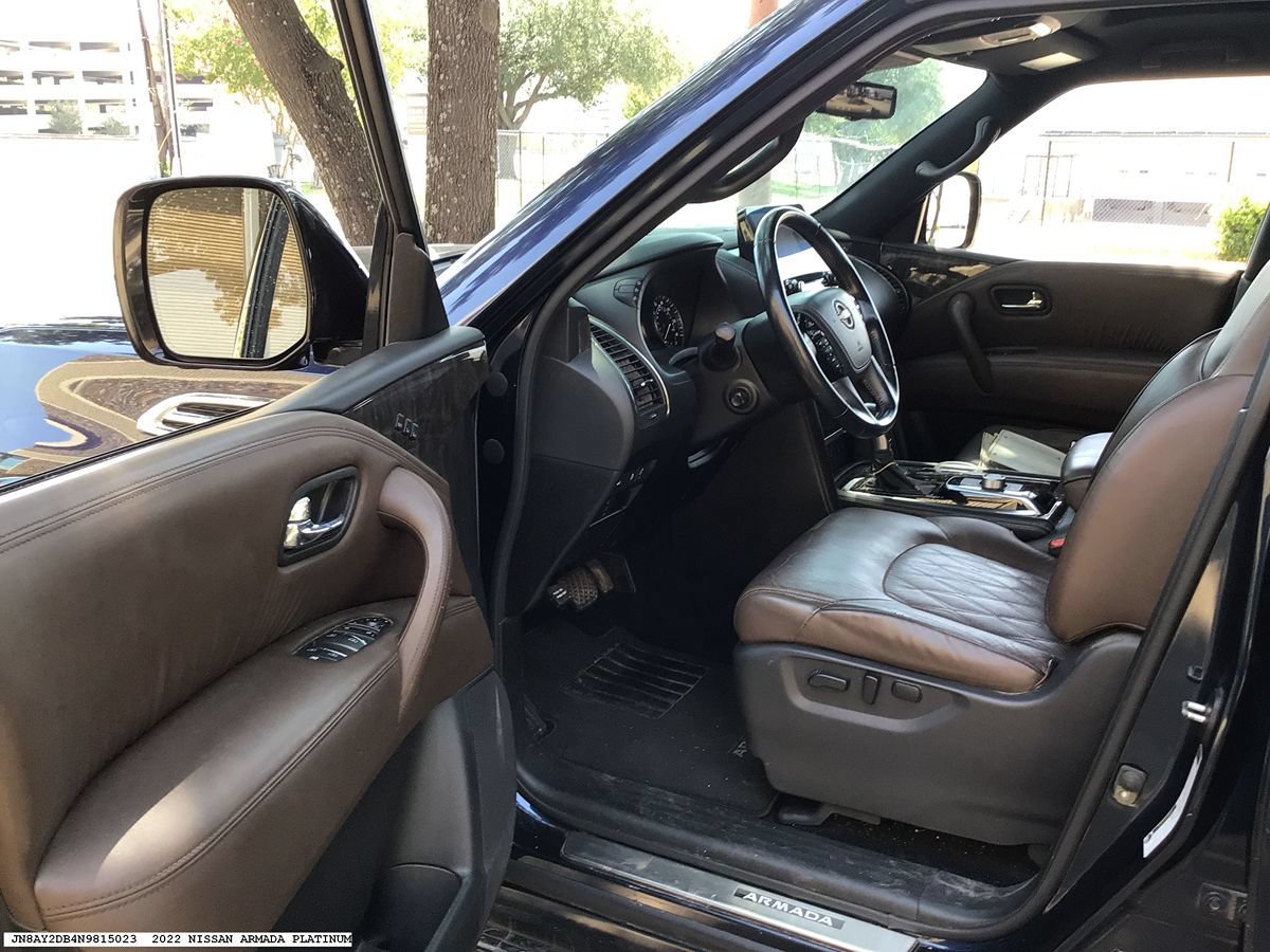 Used 2022 Nissan Armada Platinum w/ Captain's Chairs Package AWD/4WD image 8