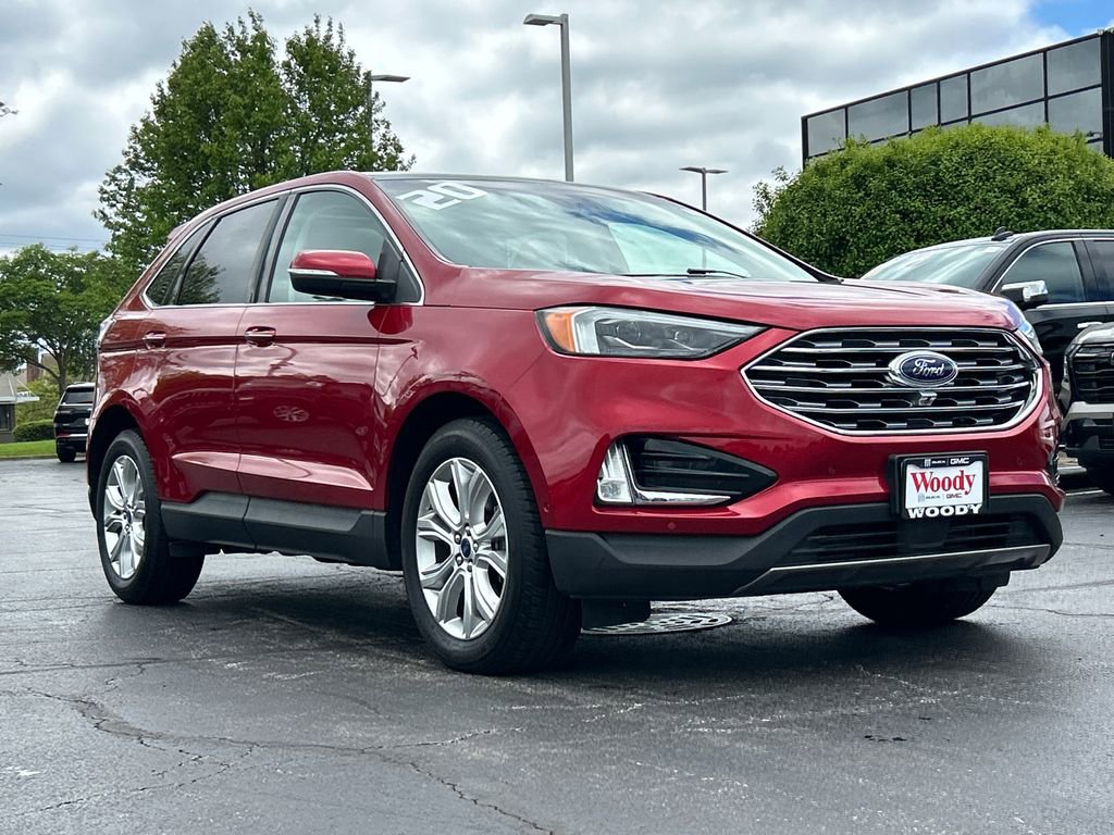 Used 2020 Ford Edge Titanium w/ Equipment Group 301A AWD/4WD image 2