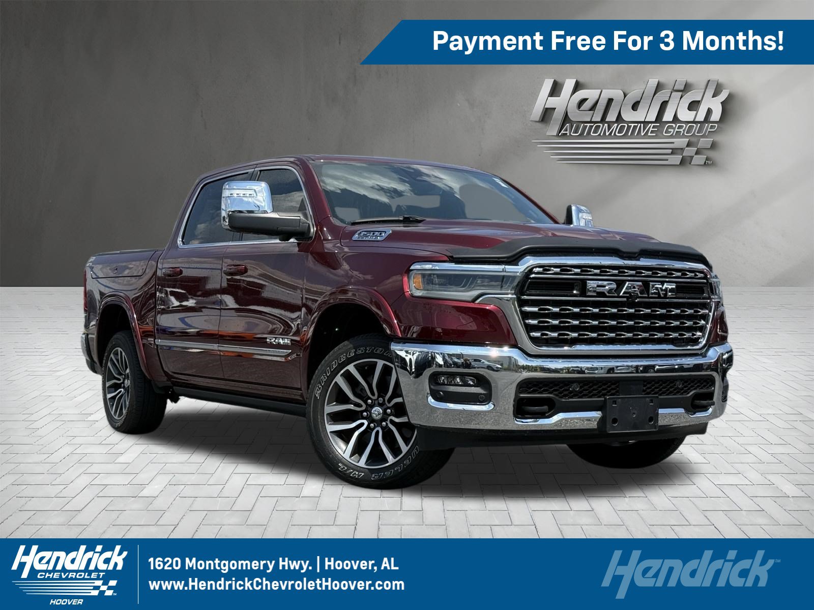 Used 2025 RAM 1500 Limited w/ Trailer Tow Group AWD/4WD image 1