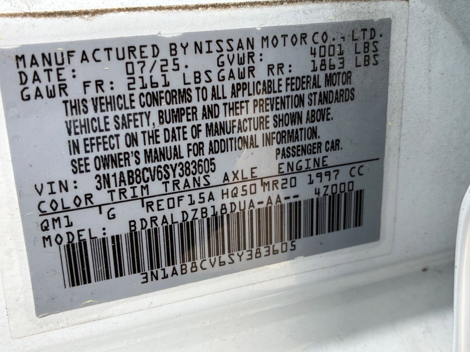 Used 2025 Nissan Sentra SV image 27