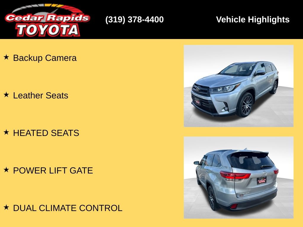 Used 2018 Toyota Highlander SE AWD/4WD image 14