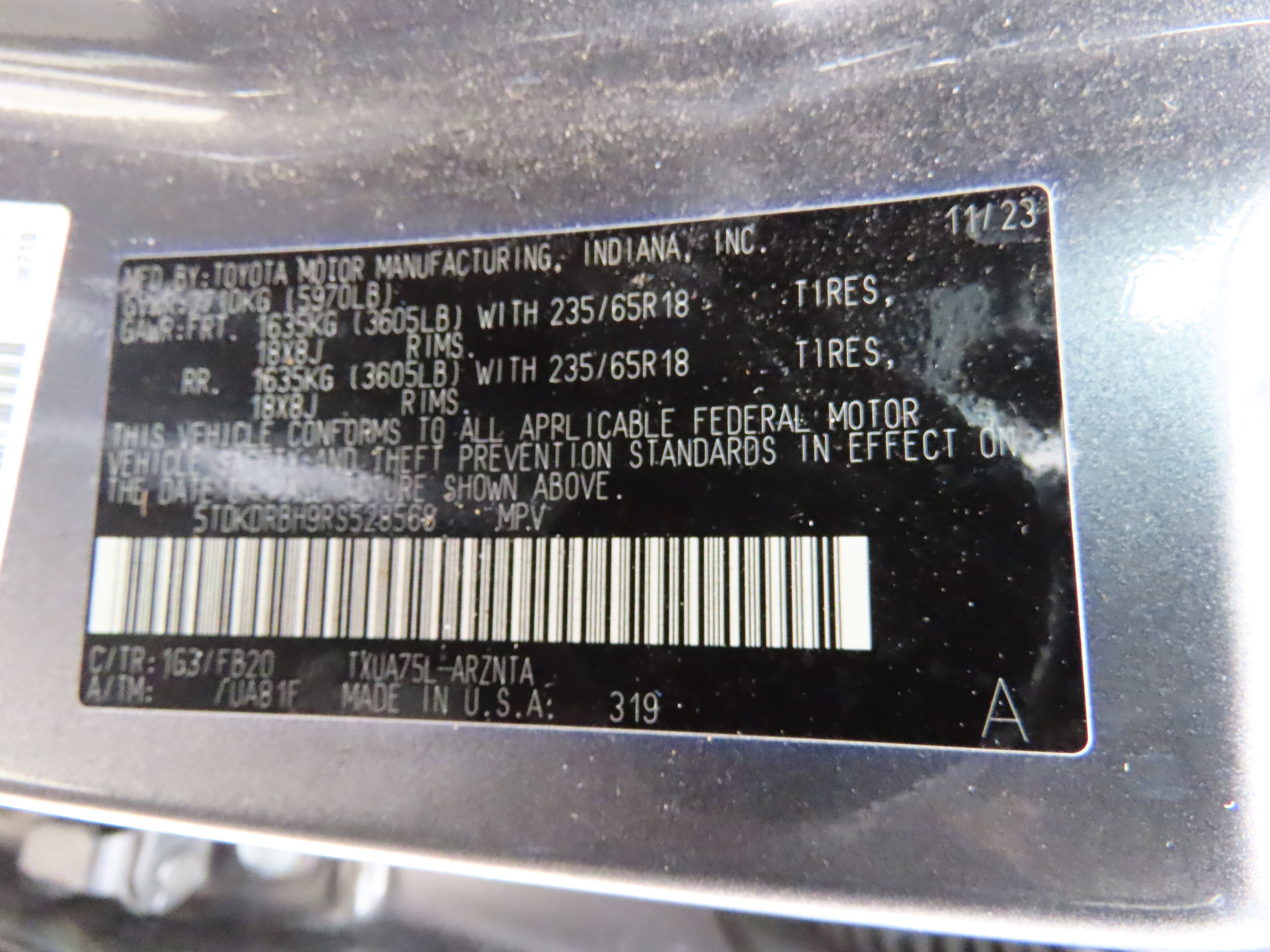 Used 2024 Toyota Highlander LE image 42