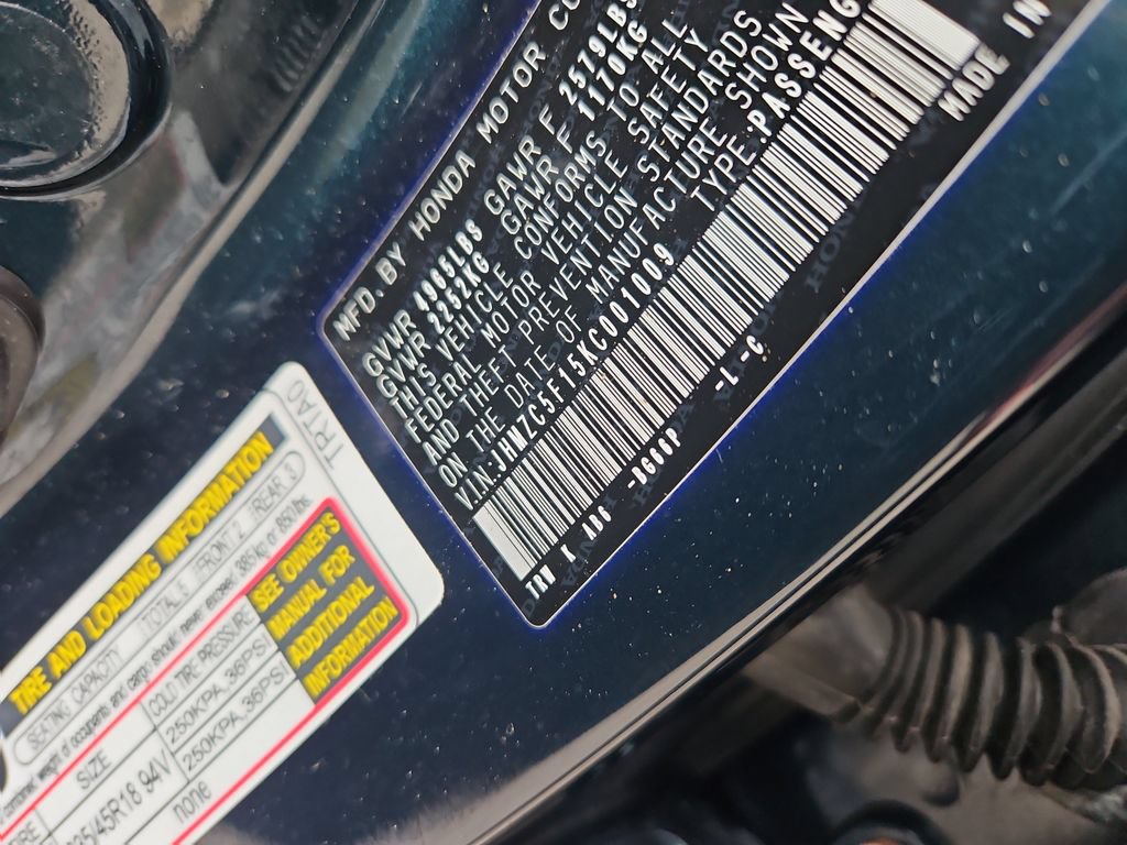 Certified 2019 Honda Clarity Plug-In Hybrid image 15