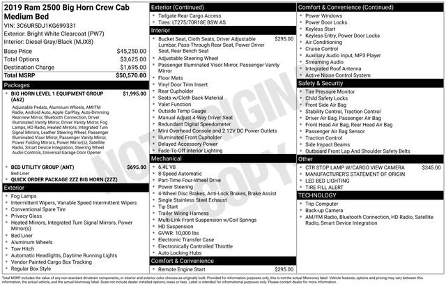 Used 2019 RAM 2500 Big Horn AWD/4WD image 15