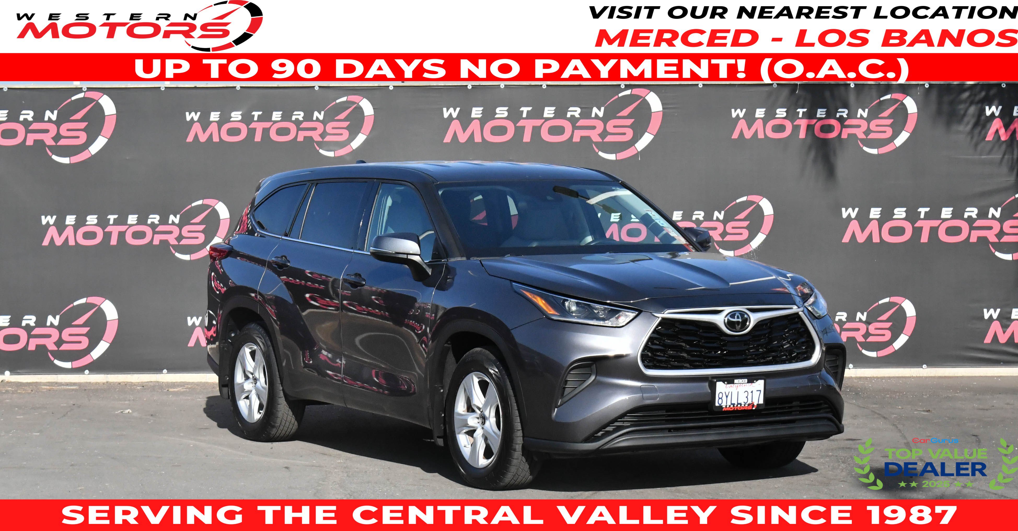 Used 2021 Toyota Highlander L FWD image 1