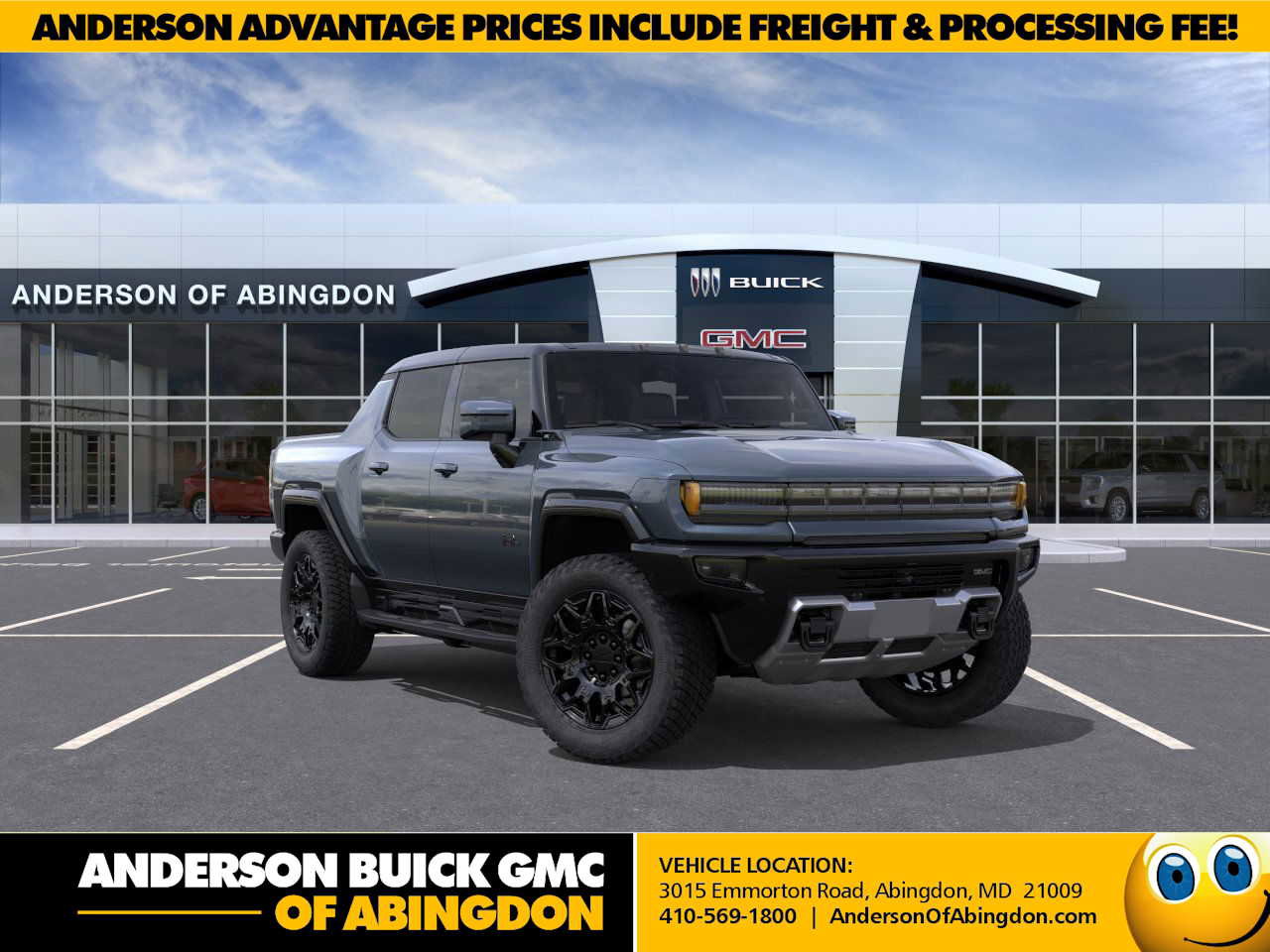 New 2025 GMC Hummer EV 3X w/ LPO, Dark Essentials Package