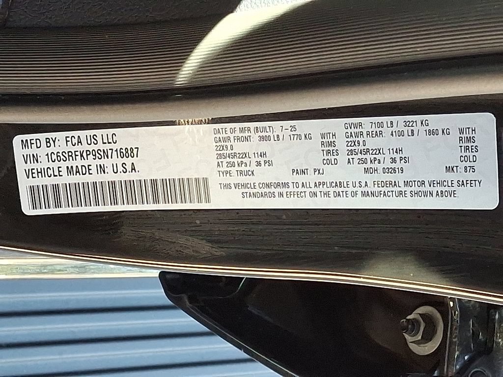 Used 2025 RAM 1500 Tungsten w/ Bed Utility Group AWD/4WD image 30