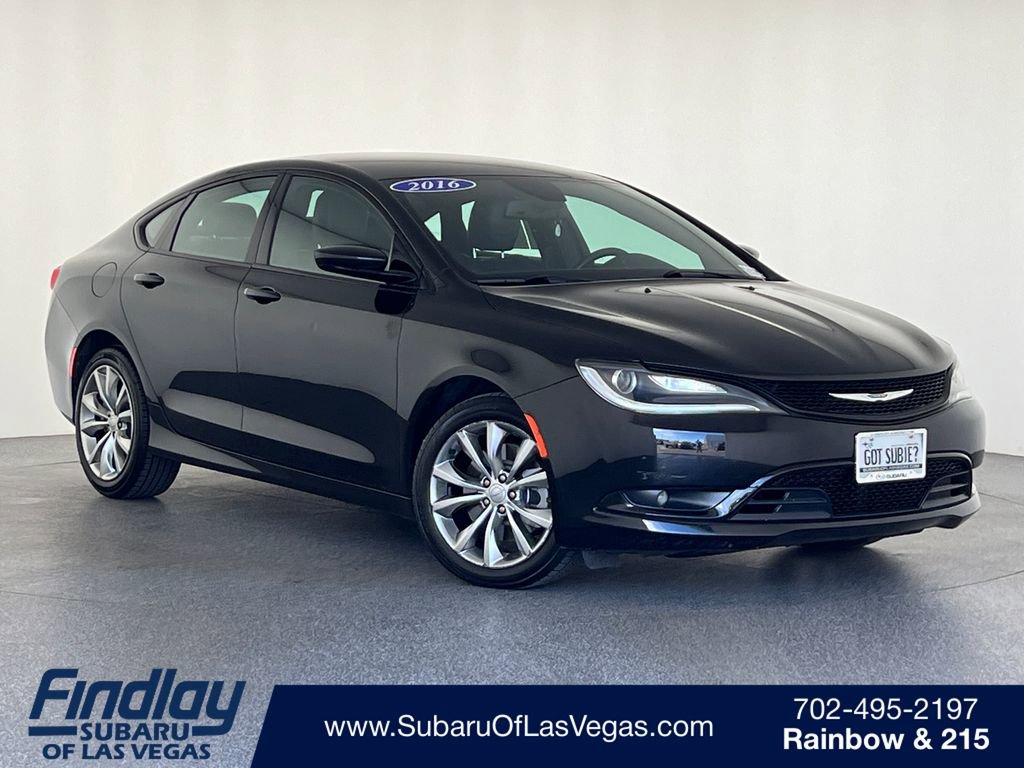 Used 2016 Chrysler 200 S w/ Navigation & Sound Group I
