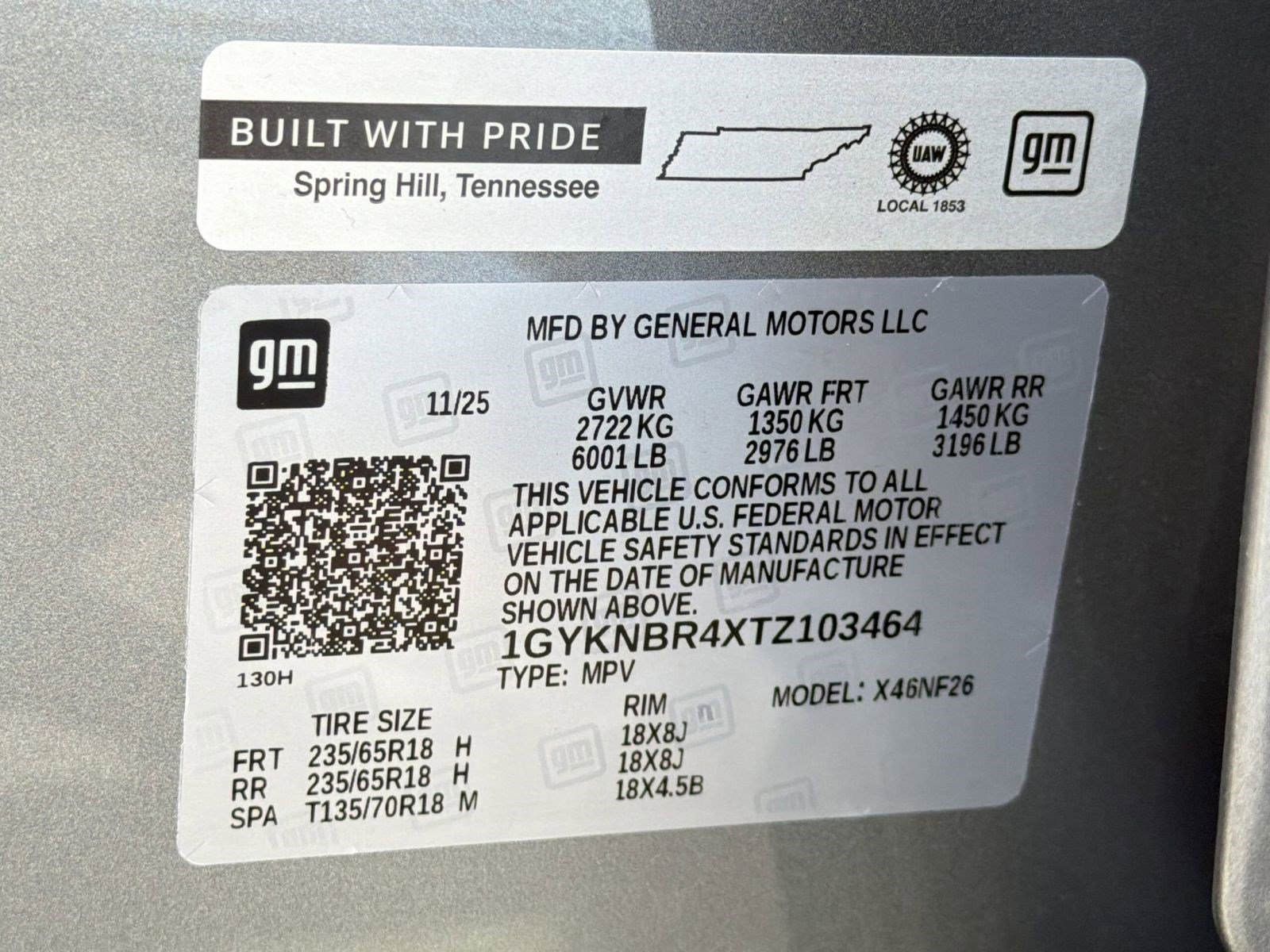 New 2026 Cadillac XT5 Luxury w/ LPO, Floor Liner Package AWD/4WD image 20