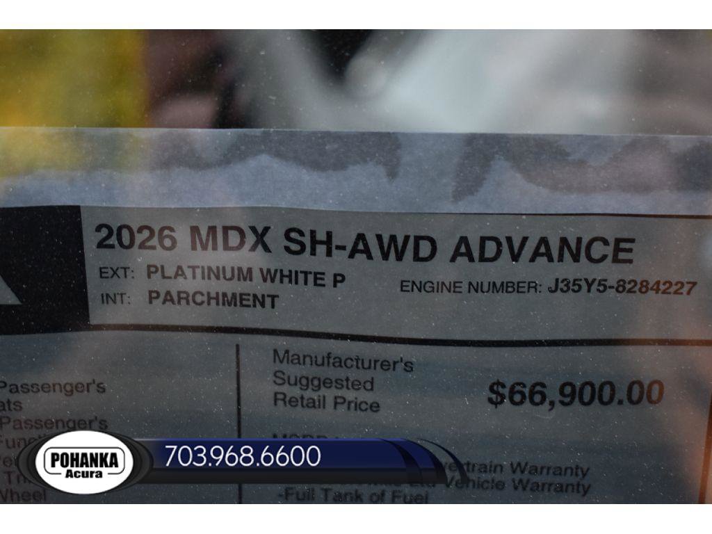 New 2026 Acura MDX w/ Advance Package image 40