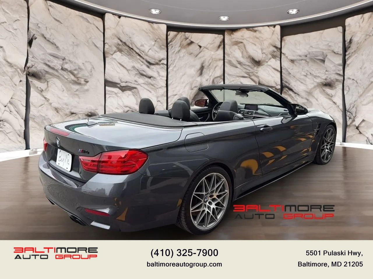 Used 2017 BMW M4 Convertible w/ Competition Package RWD image 7