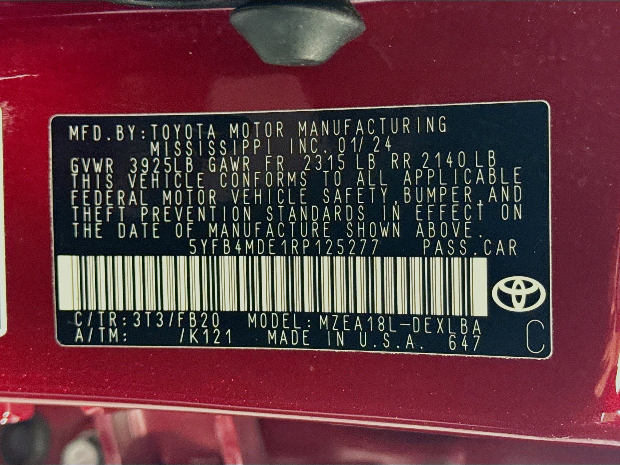 Used 2024 Toyota Corolla LE image 39