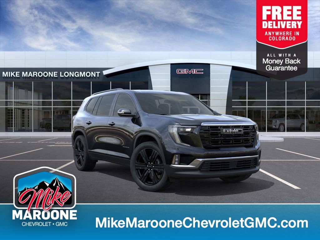 New 2026 GMC Acadia Elevation w/ Black Edition