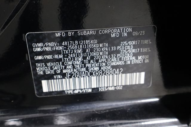 Used 2024 Subaru Crosstrek 2.0i Premium AWD/4WD image 33