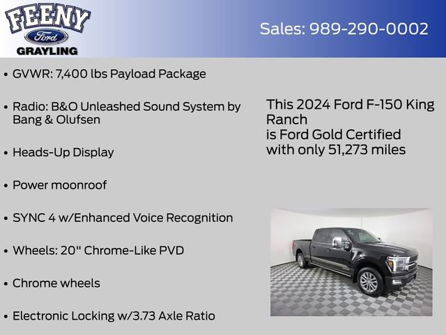 Certified 2024 Ford F150 King Ranch AWD/4WD image 8
