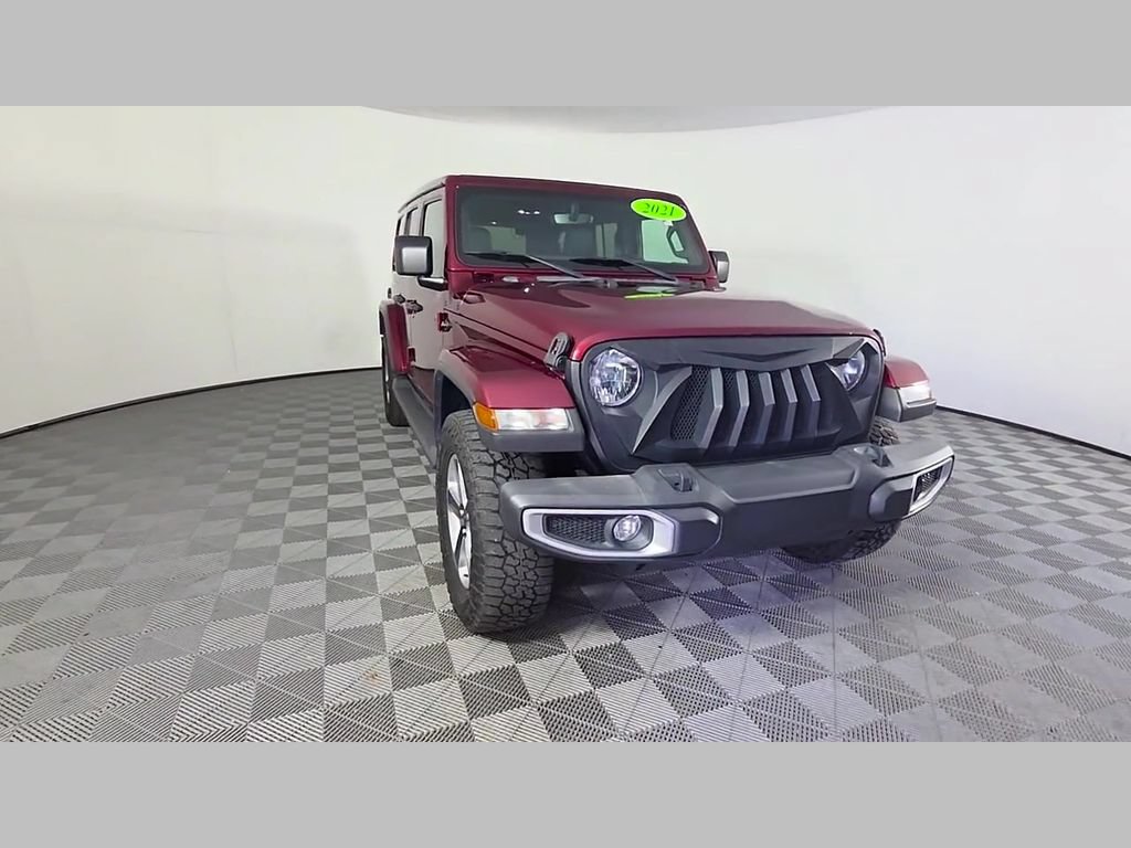 Used 2021 Jeep Wrangler Unlimited Sahara AWD/4WD image 51