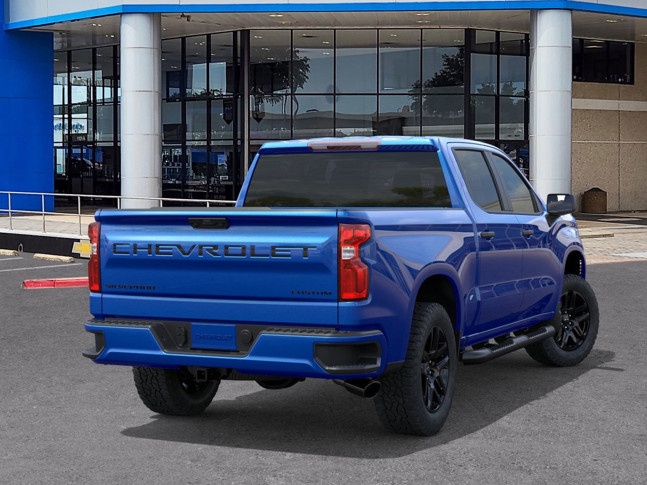 New 2026 Chevrolet Silverado 1500 Custom w/ Turbomax Blackout Package image 4