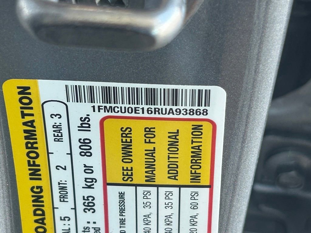 Certified 2024 Ford Escape SE w/ PHEV Premium Package image 46