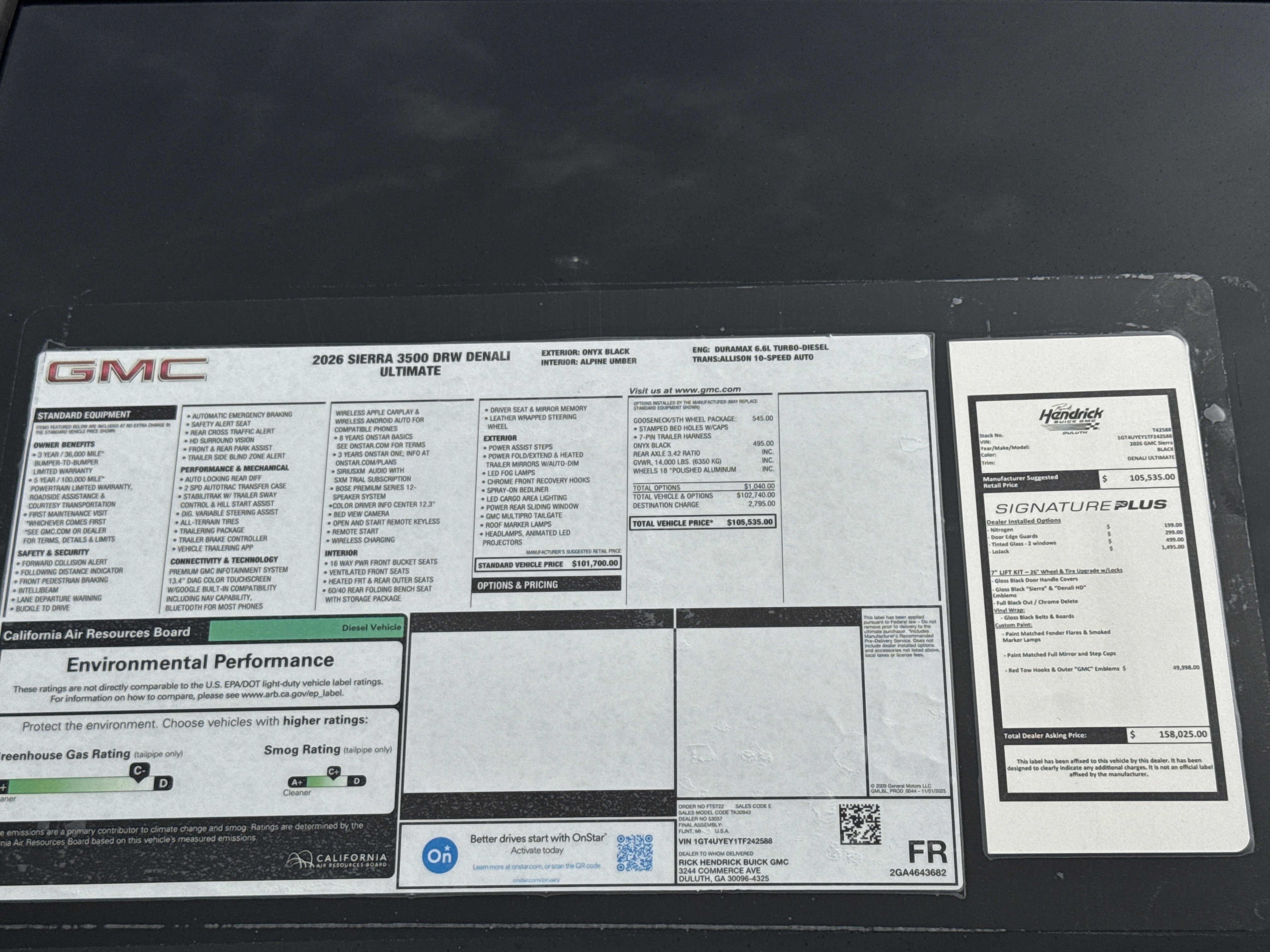 New 2026 GMC Sierra 3500 Denali Ultimate AWD/4WD image 43