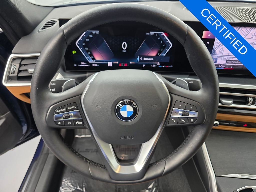 Certified 2023 BMW 330i Sedan w/ Driving Assistance Package RWD image 19