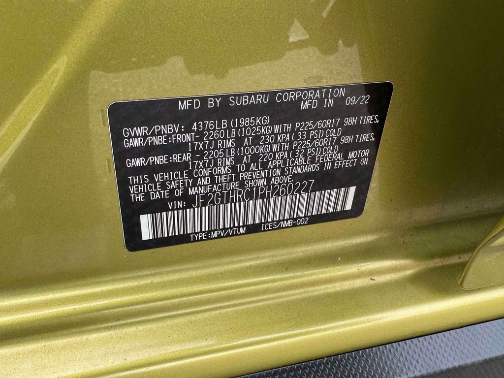 Used 2023 Subaru Crosstrek 2.5i Sport AWD/4WD image 18