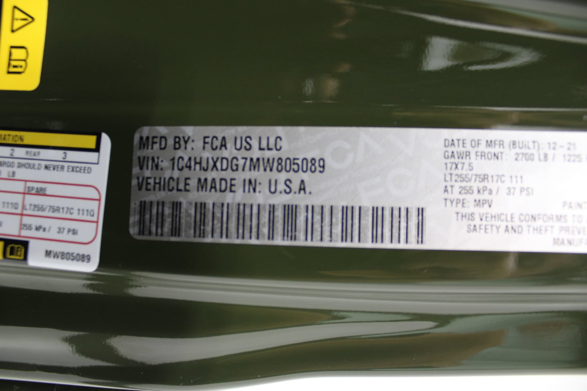 Used 2021 Jeep Wrangler Unlimited Sport AWD/4WD image 42